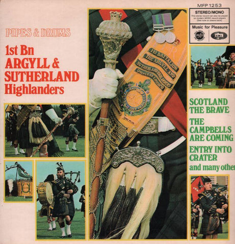 1st Batillion ofArgyll & Sutherland-Scotland The Brave The Campbells Are Coming-MFP-Vinyl LP