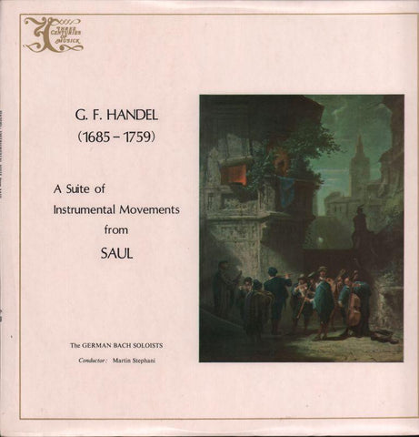 Handel-A Suite Of Instrumental Movements-Three Centuries Of Musick-Vinyl LP