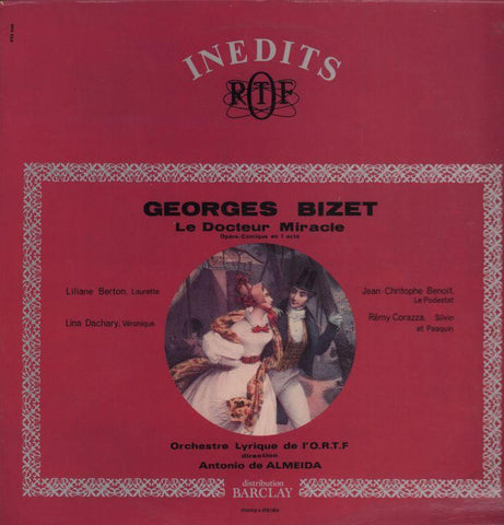 Bizet-Le Docteur Miracle  Antonio De Almeida-Inedits-Vinyl LP