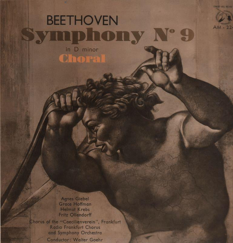 Beethoven-Symphony No. 9 Goehr Radio Frankfurt-Record Club-Vinyl LP