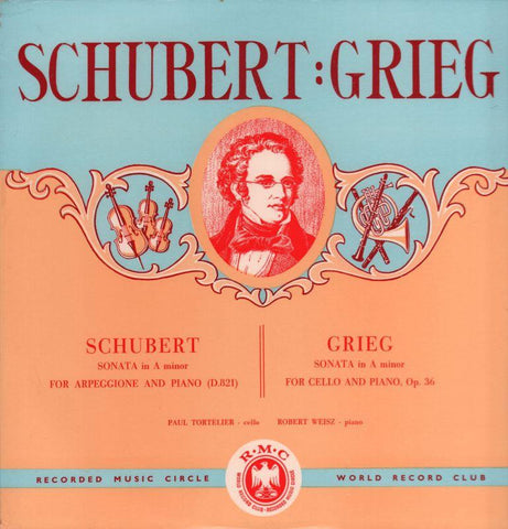 Schubert/Grieg-Sonatas-RMC-Vinyl LP