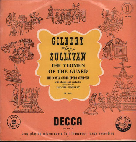 Gilbert And Sullivan-The Yeomen Of The Guard-Decca-Vinyl LP