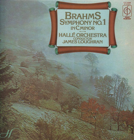 Brahms-Symphony No. 1, Halle Orchestra-CFP-Vinyl LP