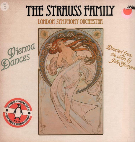 The Strauss Family-Vienna Dances London Symphony Orchestra-ASV-Vinyl LP