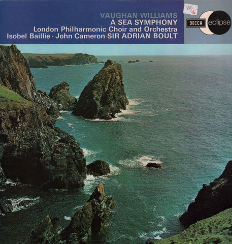 Vaughan Williams-A Sea Symphony London Philharmonic Orchestra-Decca-Vinyl LP