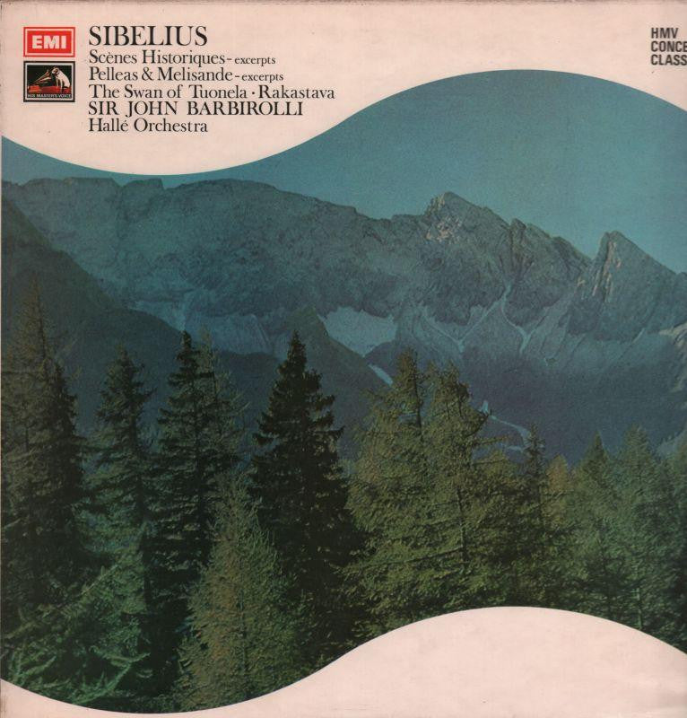 Sibelius-The Swan Of Tuonela Pelleas-HMV-Vinyl LP