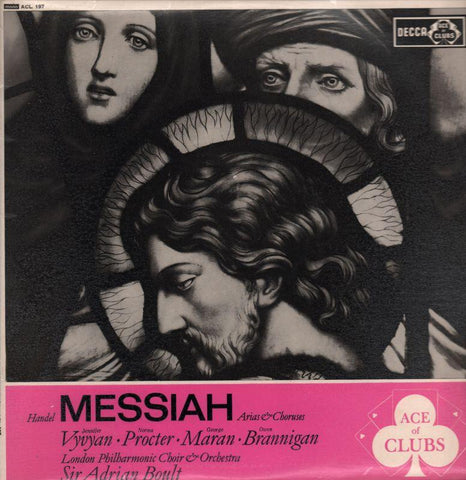 Handel-Messiah-Decca-Vinyl LP