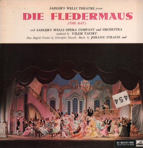 Strauss-Die Fledermaus Sadler's Well Opera-HMV-Vinyl LP
