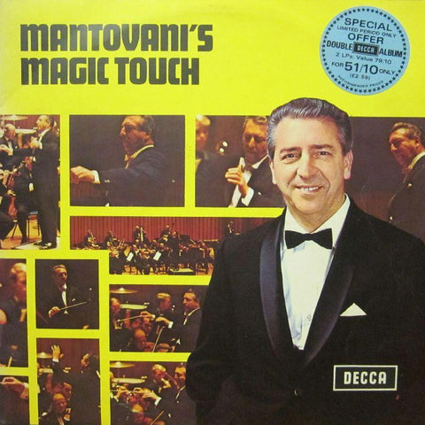 Mantovani-Magic Touch-Decca-2x12" Vinyl LP Gatefold-VG/VG - Shakedownrecords