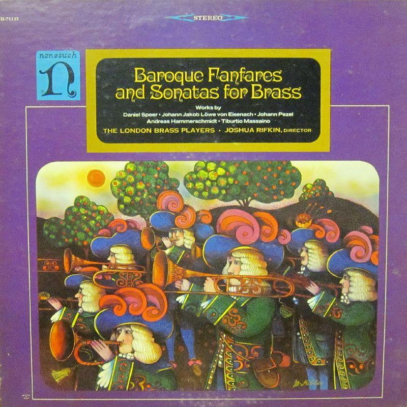 Baroque Fanfares And Sonatas-Nonesuch-Vinyl LP-VG/VG - Shakedownrecords