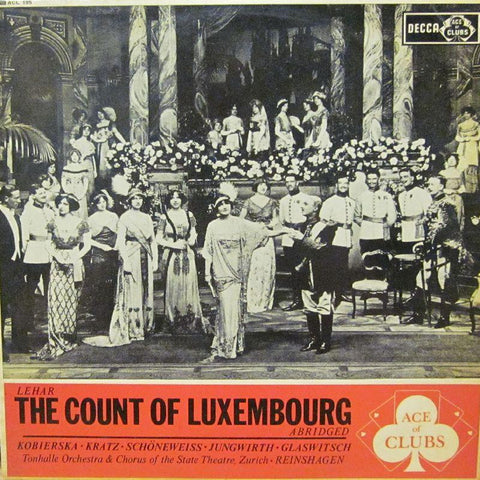 The Count Of Luxembourg-Decca-Vinyl LP-VG/VG - Shakedownrecords