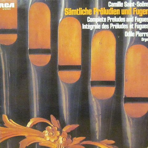 Saens-Samtliche Proludien Und Fugen-RCA-Vinyl LP-VG/NM - Shakedownrecords