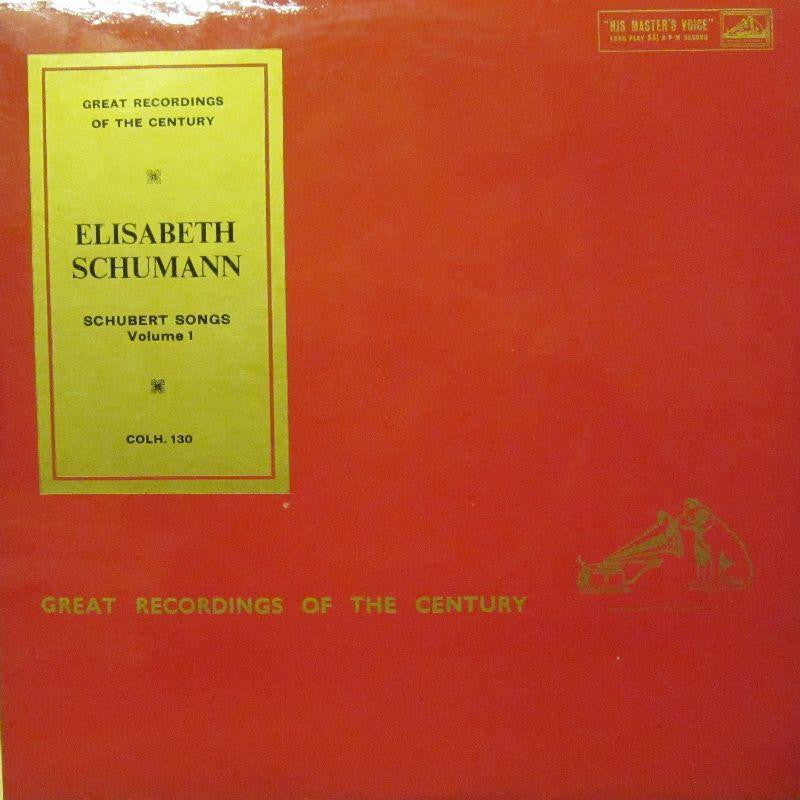 Schubert Songs Volume 1-HMV-Vinyl LP-VG/NM - Shakedownrecords