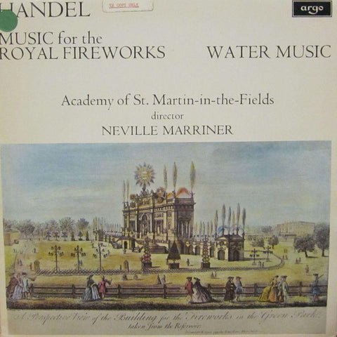 Music For Royal Fireworks-Argo-Vinyl LP-Ex/NM - Shakedownrecords