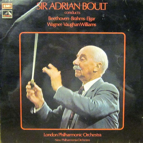 Conducts Beethoven/Brahms/Elgar-EMI-Vinyl LP-VG/VG - Shakedownrecords