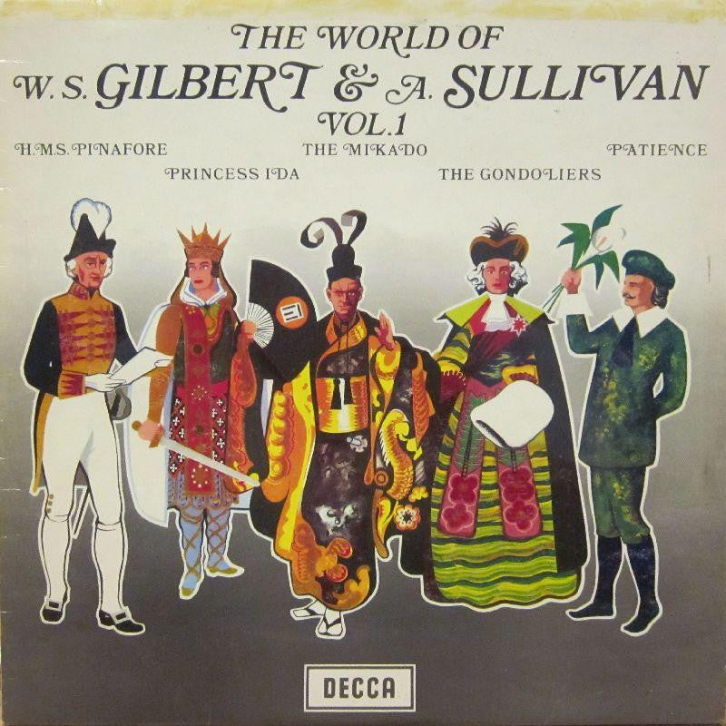 Gilbert And Sullivan-The World Of Vol.1-Decca-Vinyl LP-VG/VG - Shakedownrecords