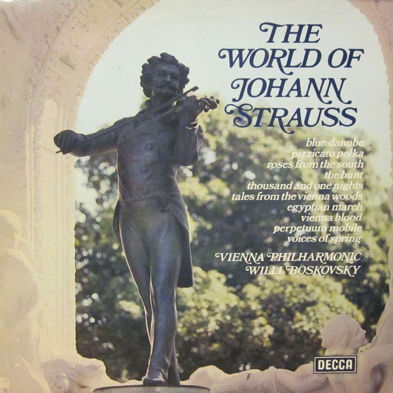 Strauss-The World Of-Decca-Vinyl LP-VG-/VG - Shakedownrecords