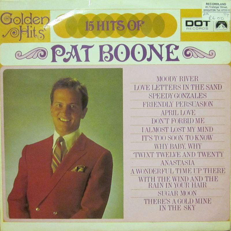 Pat Boone-15 Hiits Of-Dot-Vinyl LP