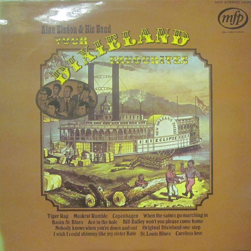 Alan Elsdon And His Jazz Band-Your Dixieland Favourites-MFP-Vinyl LP