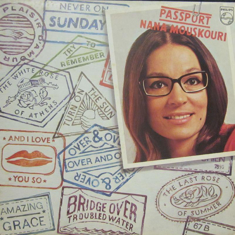 Nana Mouskouri-Passport-Philips-Vinyl LP