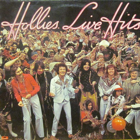 Hollies-Live Hits-Polydor-Vinyl LP