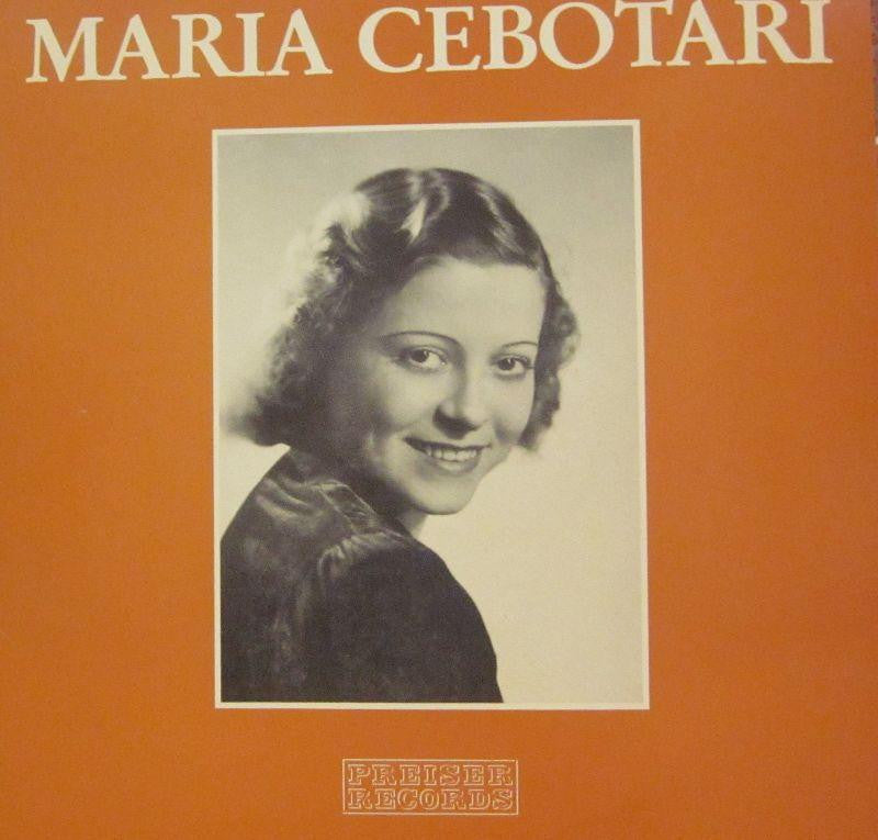 Maria Cebotari-Maria Cebotari-Precise-Vinyl LP