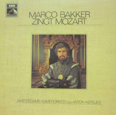 Marco Bakker-Zingt Mozart-HMV-Vinyl LP Gatefold