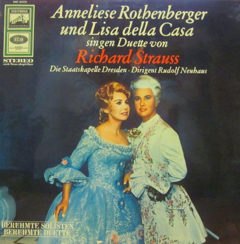 Anneliese Rothenbeger-Singen Duette Von Strauss-EMI-Vinyl LP