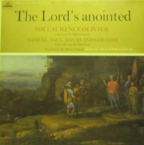 The Living Bible-The Lord's Anointed-HMV-Vinyl LP Gatefold