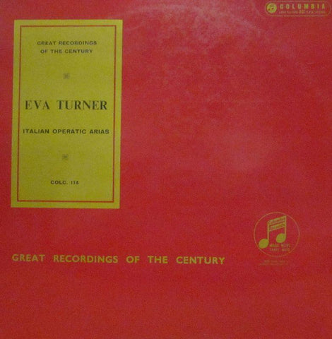 Eva Turner-Italian Operatic Arias-Columbia-Vinyl LP