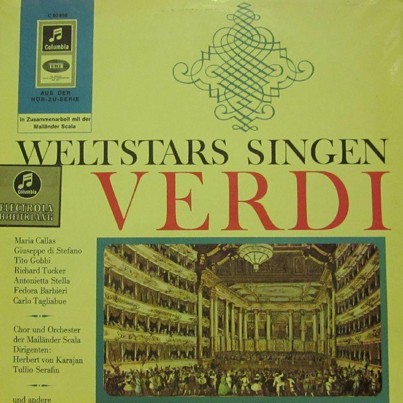 Weltstars Singen-Verdi-Columbia-Vinyl LP