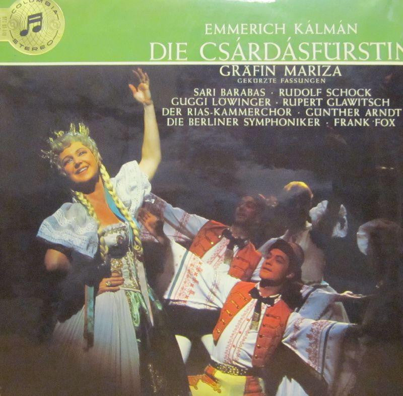 Kalman-Die Csardasfurstin-Columbia-Vinyl LP