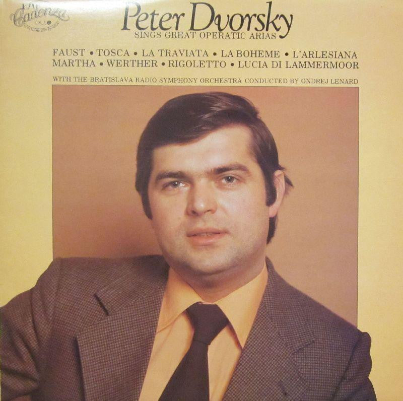 Peter Dvorsky-Sings Great Operatic Arias-United Artist-Vinyl LP