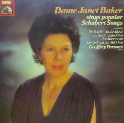 Janet Baker-Sings Popular Schubert Songs-HMV-Vinyl LP