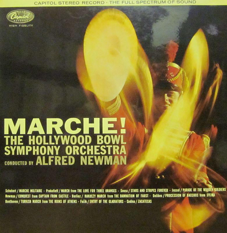 The Hollywood Symphony Orchestra-Marche-Capitol-Vinyl LP