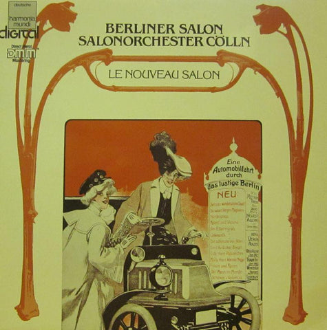 Berliner Salon-Salonorchester Colln-Harmondia Mundi-Vinyl LP