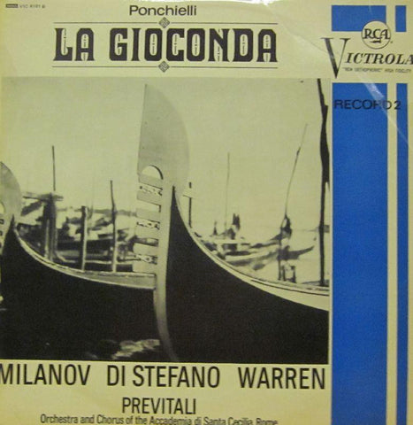 Ponchielli-La Gioconda Record 2-RCA-Vinyl LP