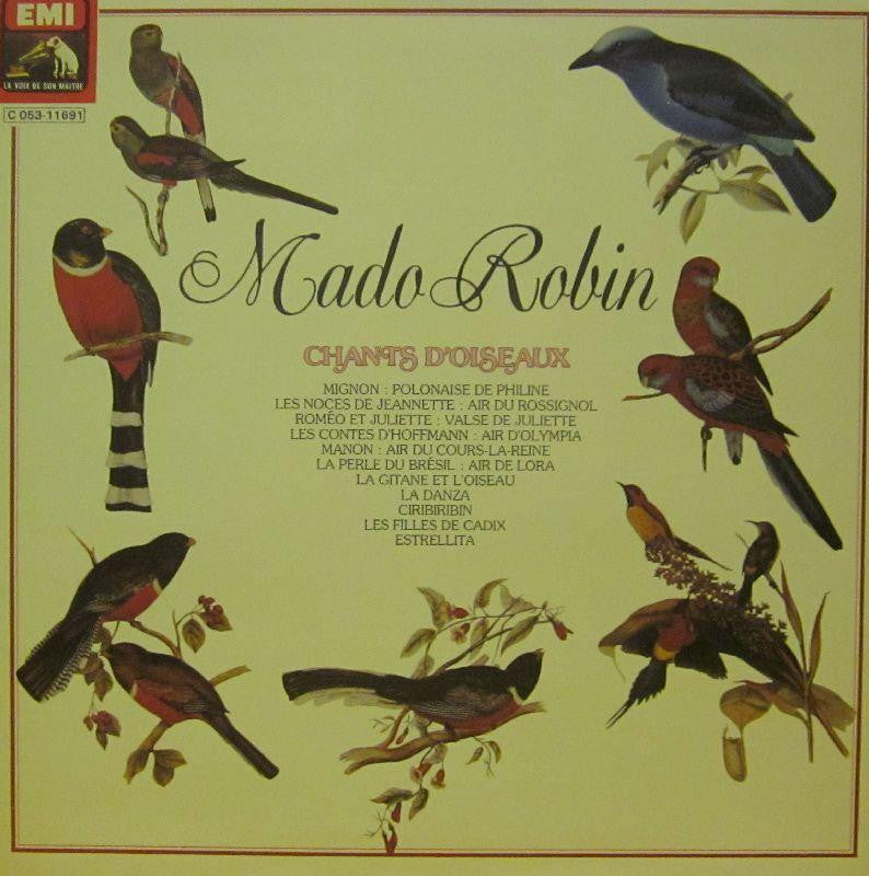 Mado Robin-Chants D'Oiseaux-HMV-Vinyl LP Gatefold