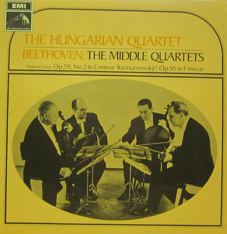 Beethoven-The Hungarian Quartet-HMV-Vinyl LP