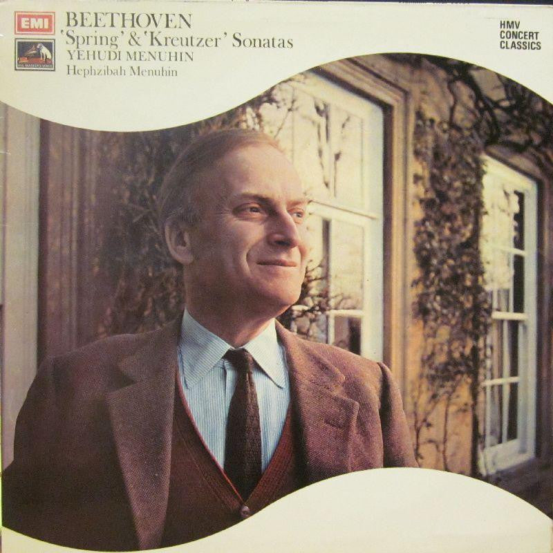 Beethoven-Spring & Kreutzer Sonatas-HMV-Vinyl LP