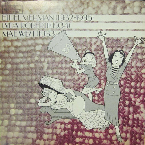 Ethel Merman/Lyda Robert/Mae West-Ethel Merman/Lyda Robert/Mae West-Columbia-Vinyl LP