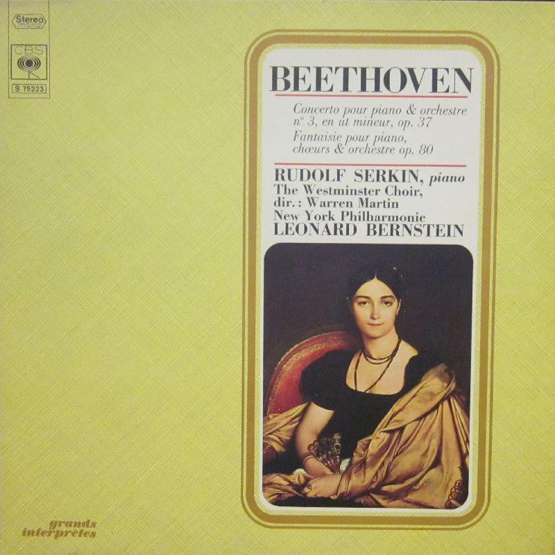 Beethoven-Concerto Pour Piano & Orchestra-CBS-Vinyl LP Gatefold