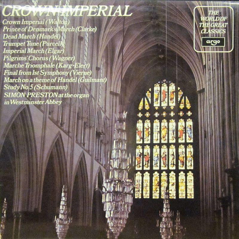 Simon Preston-Crown Imperial-Decca-Vinyl LP