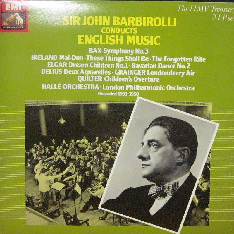 Sir John Barbirolli-Conducts English Music -HMV-2x12" Vinyl LP Gatefold