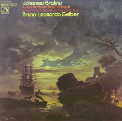 Brahms-Sonate Fur Klavier Nr.3-HMV-Vinyl LP