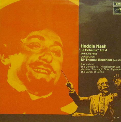 Heddle Nash-La Boheme Act 4-HMV-Vinyl LP