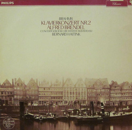 Brahms-Klavierkonzert Nr.2-Philips-Vinyl LP