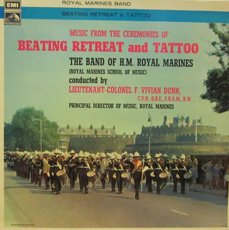 The Band of H.M Marines-Beating Retreat And Tattoo-HMV-Vinyl LP