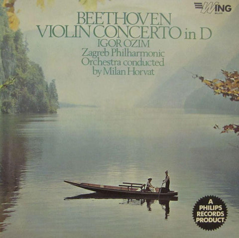 Beethoven-Violin Concerto In D-Wing-Vinyl LP