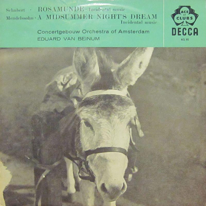 Schubert/Mendelssohn-Rosamunde/Midsummer Nights Dream-Decca-Vinyl LP